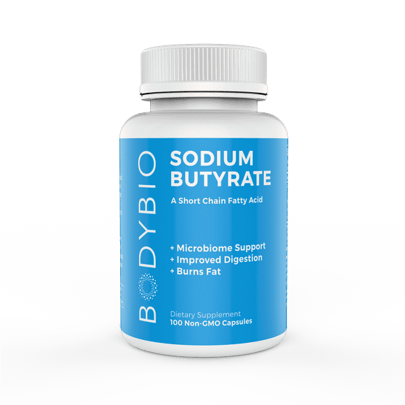Sodium Butyrate Gut Health Supplement 100 Capsules I26178