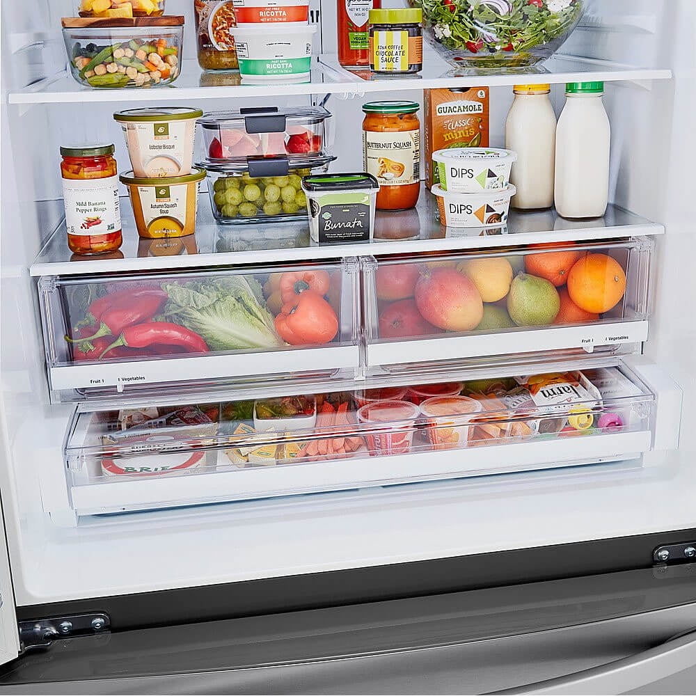 36 Inch Smart Freestanding French Door Refrigerator X496