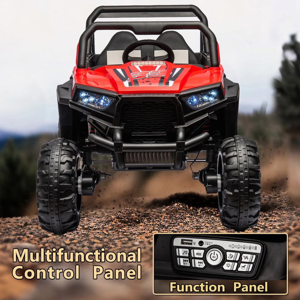 24V 2 Seater 4 Wheel Drive Ride on Truck with Remote Control P231
