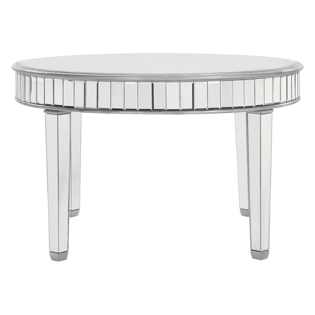 Mirrored Round Dining Table Q868