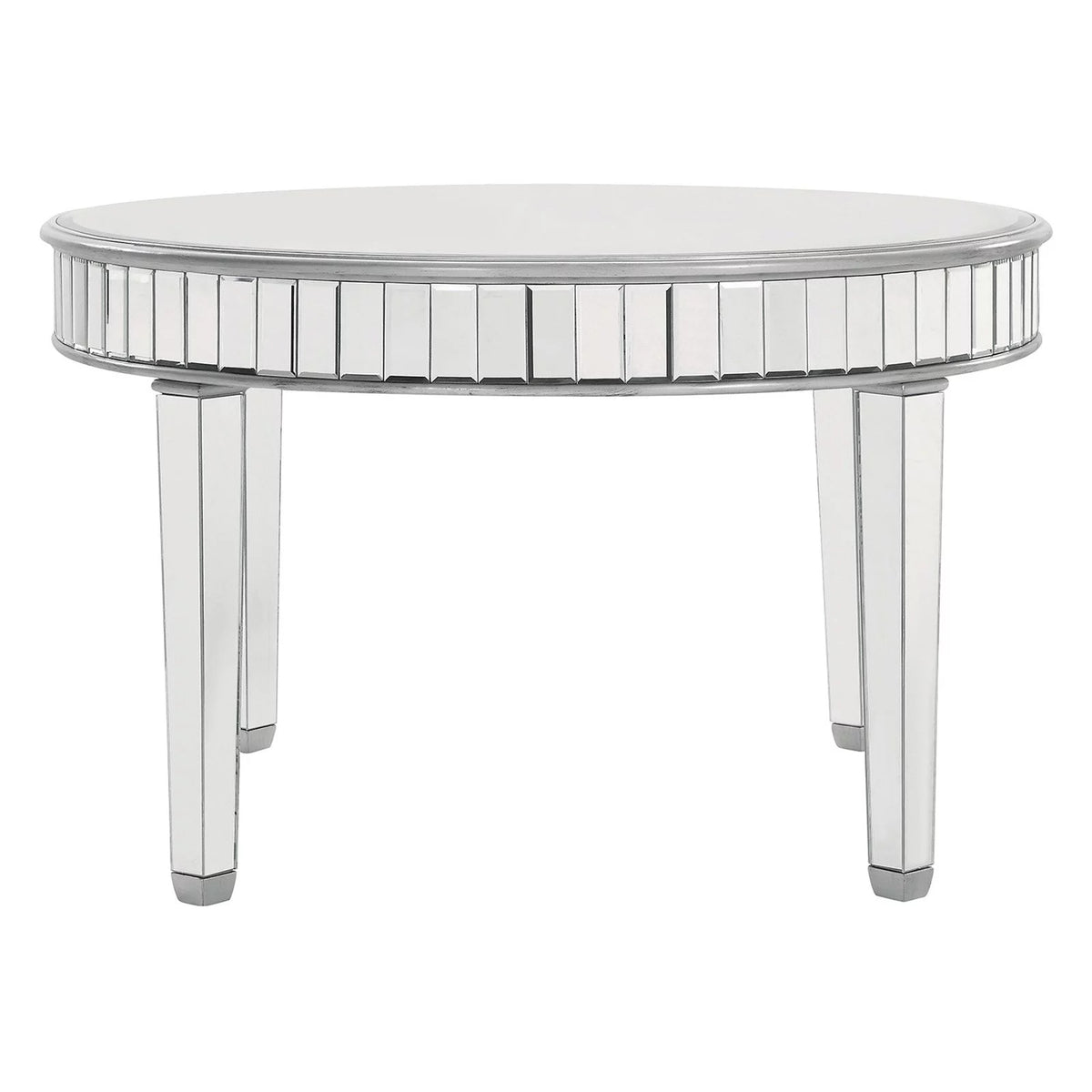 Mirrored Round Dining Table Q868