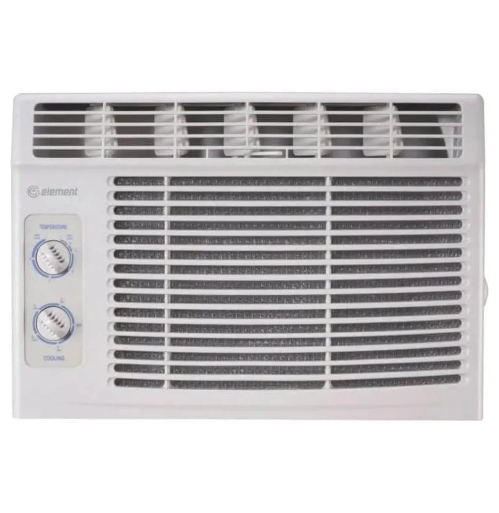 5,000 BTU Window Air Conditioner with Manual Controls, White V418