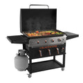 4-Burner Propane Griddle with Air Fryer and Hood K793294