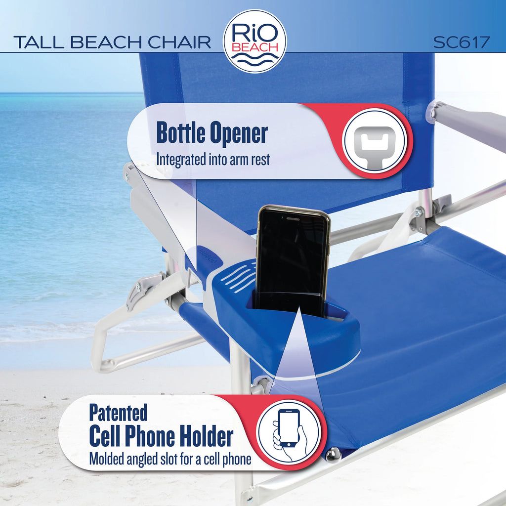 17 inch Tall Beach Chair K38676