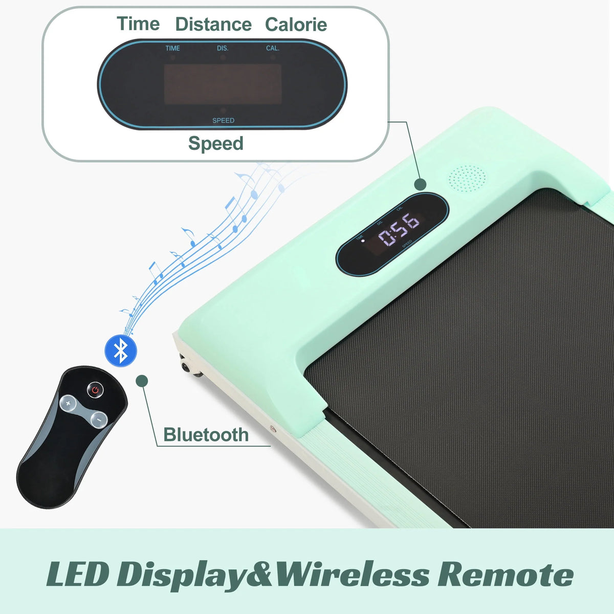 Electric Treadmill 2.5HP with Remote Control N194
