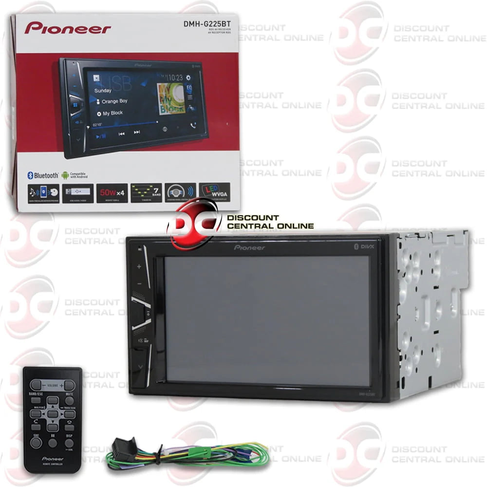 2-DIN 6.2 Touchscreen Digital Media Car Stereo with USB Bluetooth D5145