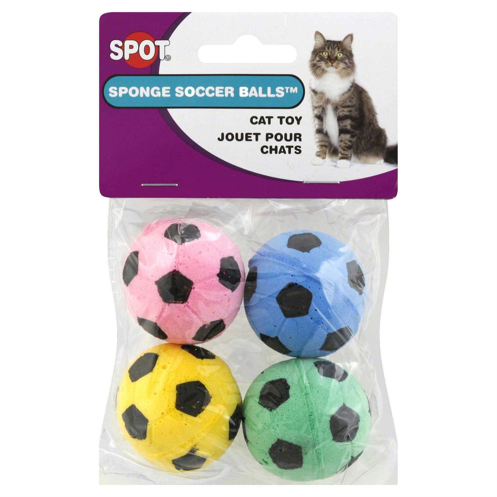 Sponge Soccer Balls Cat Toy H97253