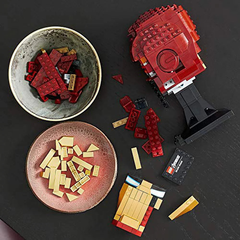 480 Pieces Iron Man Helmet Building Set Q139