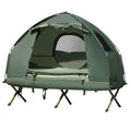Folding Camping Tent Cot with Sleeping Bag & Air Mattress A178