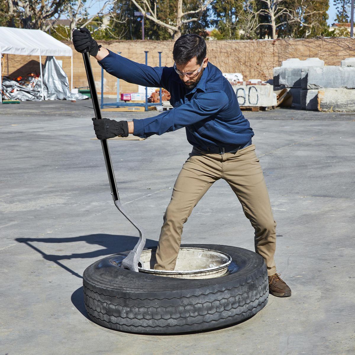 Manual Truck Tire Changer R301