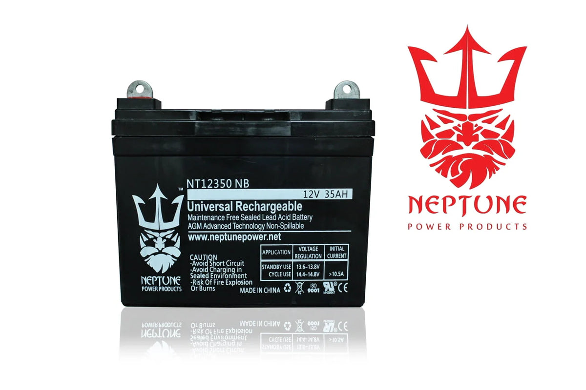 12V 35AH Sealed Lead Acid Battery - 2 Pack O2107