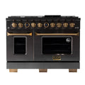 48 8 Burner Double Oven Dual Fuel Range Stainless Steel M9570