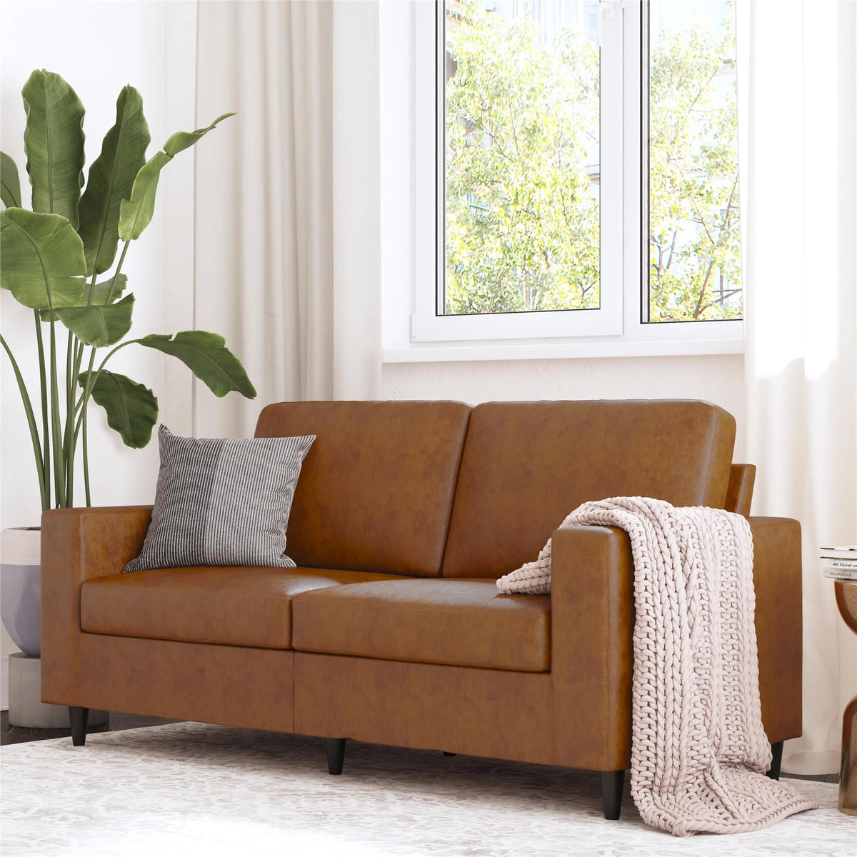 Gray Linen 3 Seater Sofa X3549