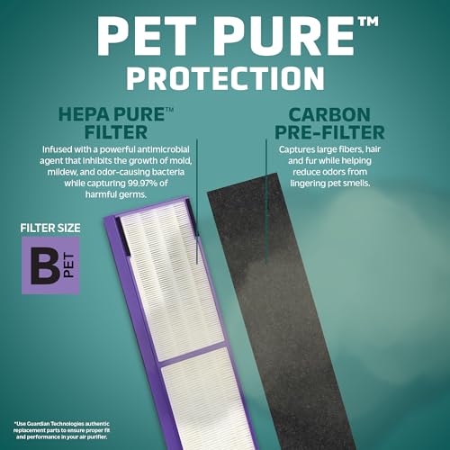 HEPA PURE Replacement Air Purifier Filter B K2953