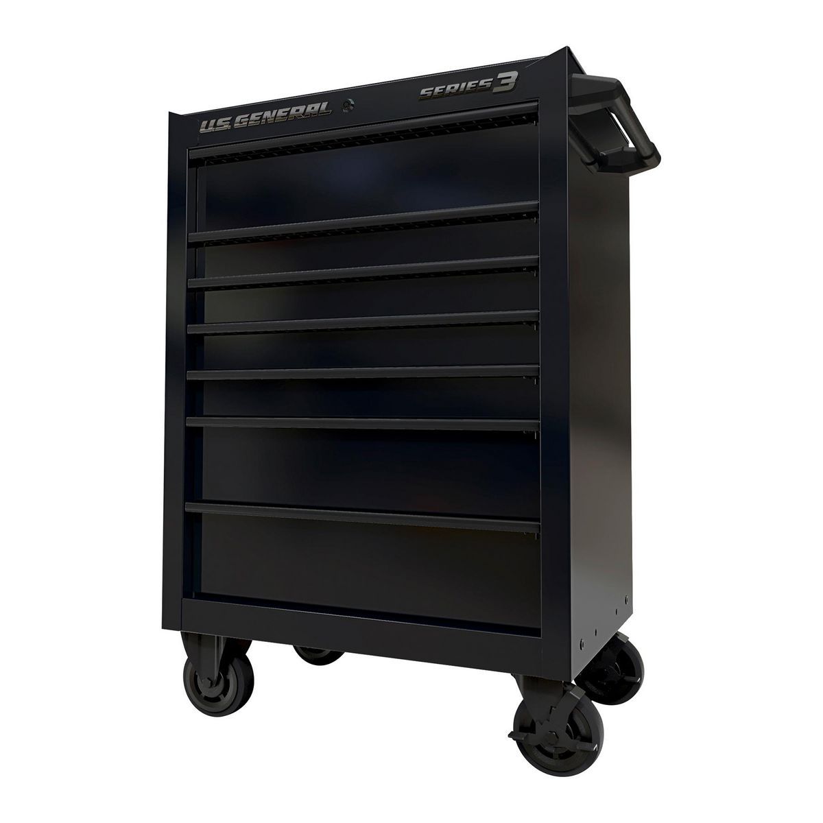 27 in. x 22 in. Black Roll Cab B73899