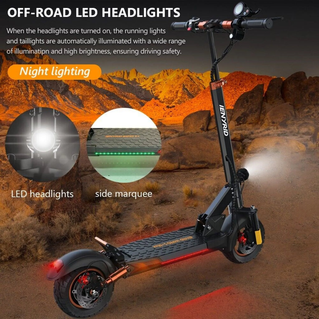 800W Foldable Electric Scooter with Seat N915