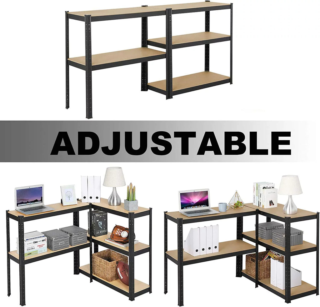 5 Tier Heavy Duty Metal Adjustable Shelving Unit I7877