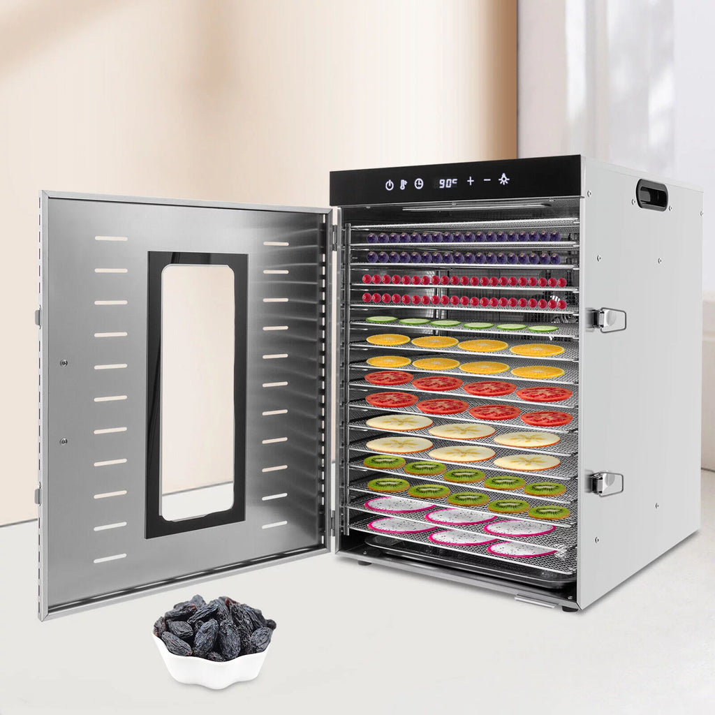 16 Trays Stainless Steel Food Dehydrator D5836