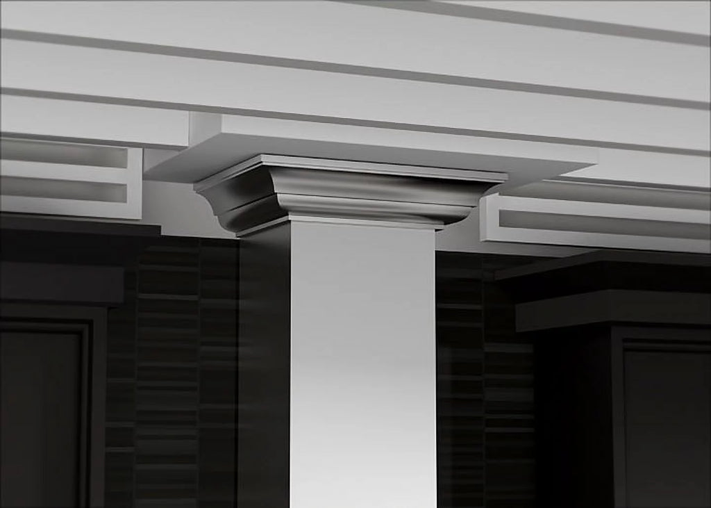 42 in. 760 CFM Wall Mount Range Hood in Stainless Steel F244