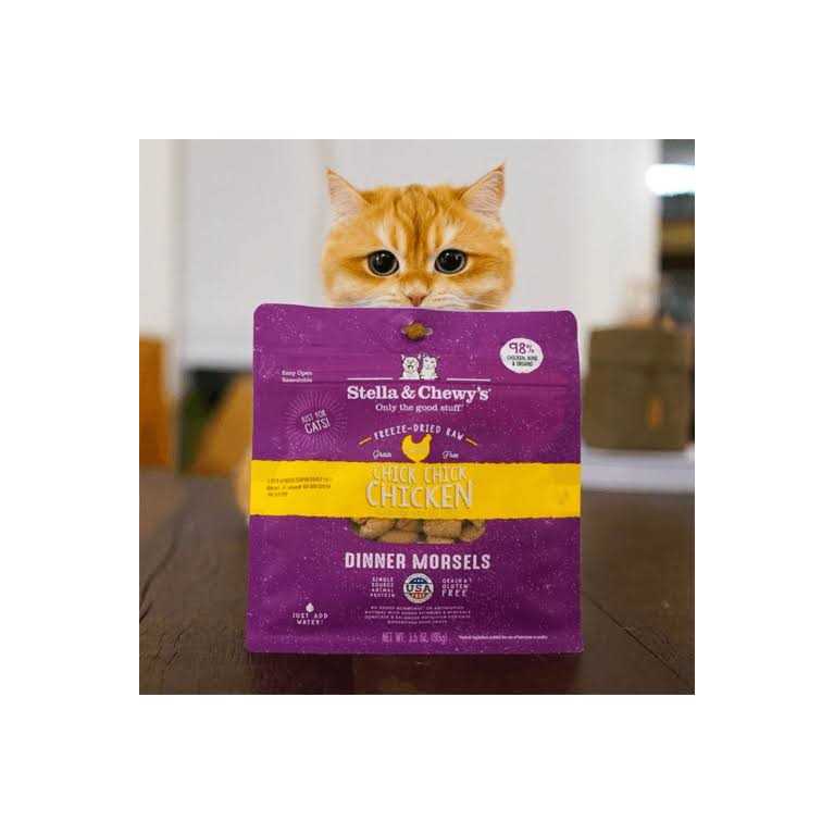 Freeze-Dried Salmon Chicken Cat Food E8500