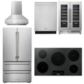 36 Induction Cooktop, Range Hood, Refrigerator, Dishwasher, Wine Cooler G613