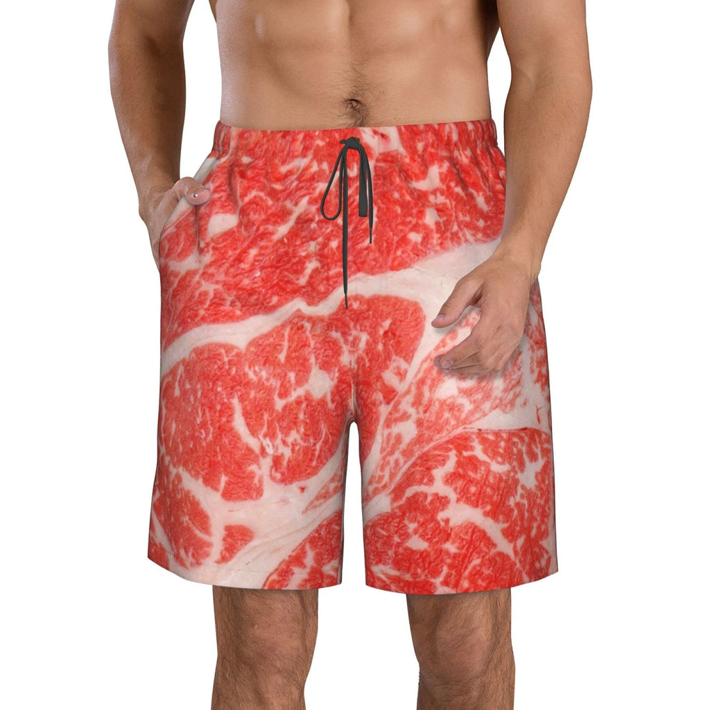 Men'S Casual Summer Beach Shorts With Pockets-3x-Large W83940