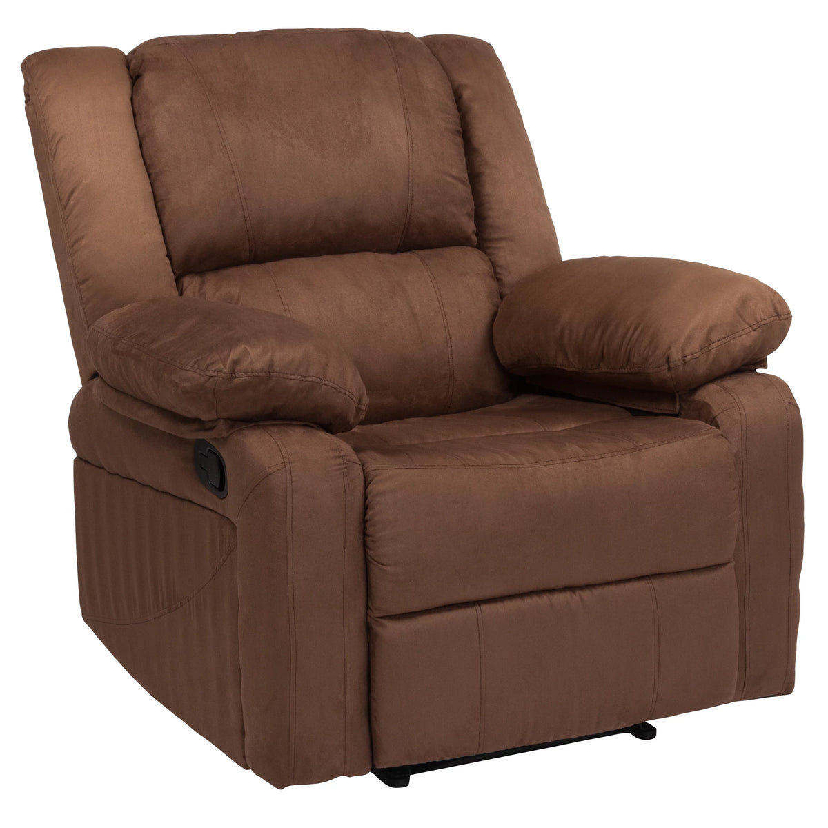 Chocolate Brown Microfiber Recliner N270