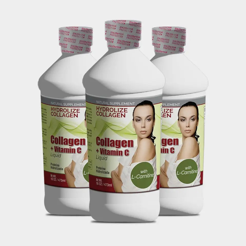 16oz Collagen Hydrolyzed Liquid Vitamin C B7905