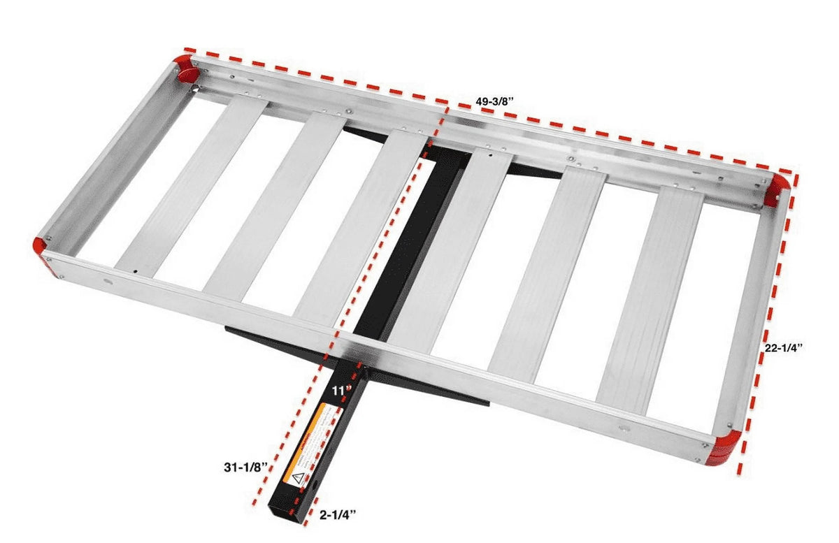 Aluminum Hitch Mount Cargo Carrier S165885