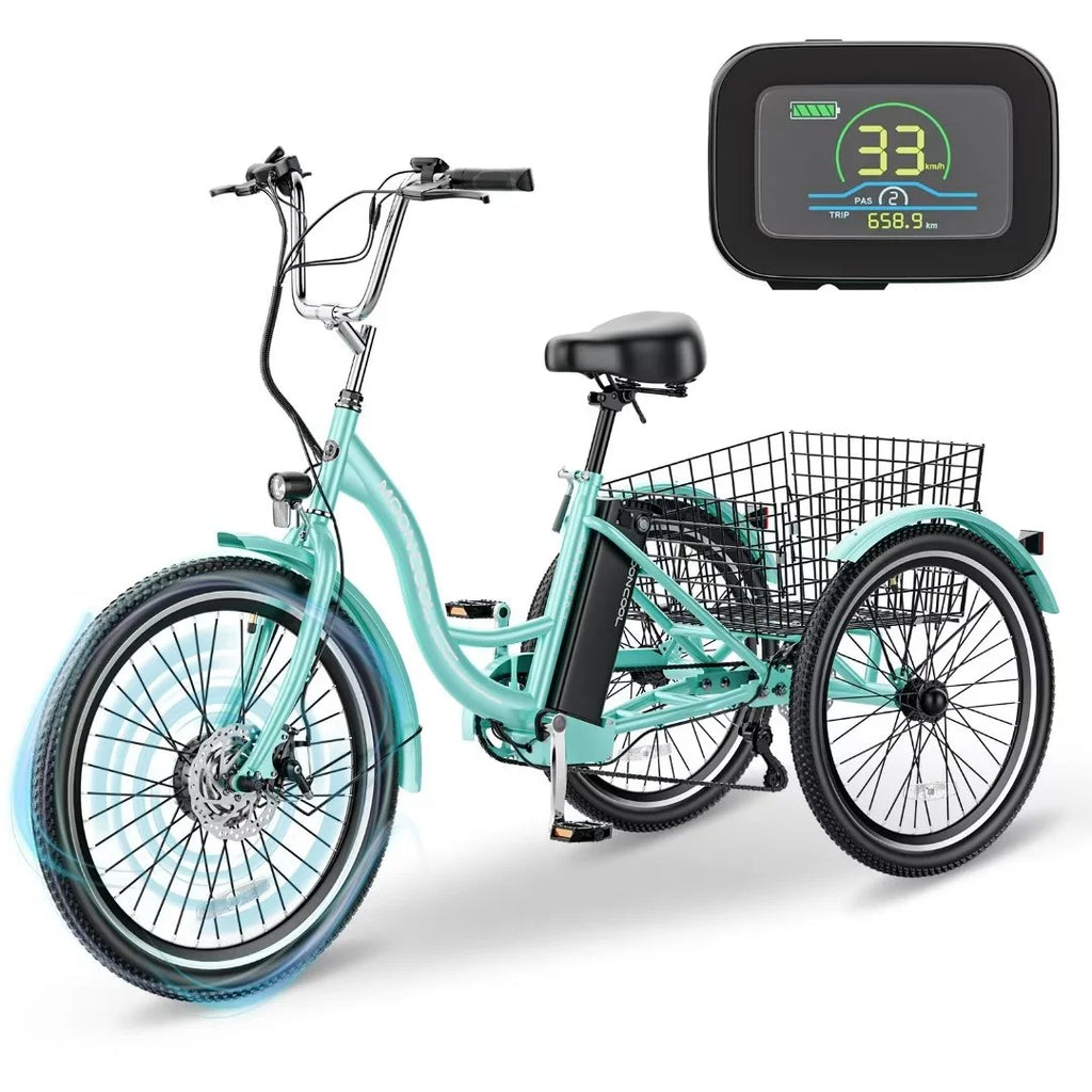 24" 350W 3 Wheel Electric Tricycle D53429