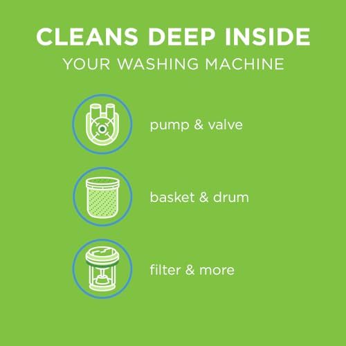 Washing Machine Cleaner, 6 Tablets Z975