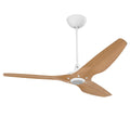 60 Ceiling Fan with Bamboo Blades and White Finish Y776422