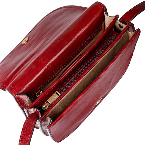 Leather Cross Body Bag A402151