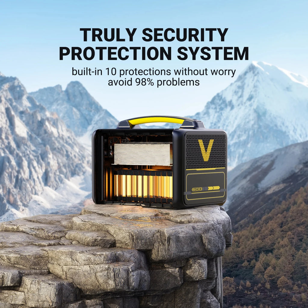 Portable Power Station 600W 299Wh LFP Solar Generator J406784