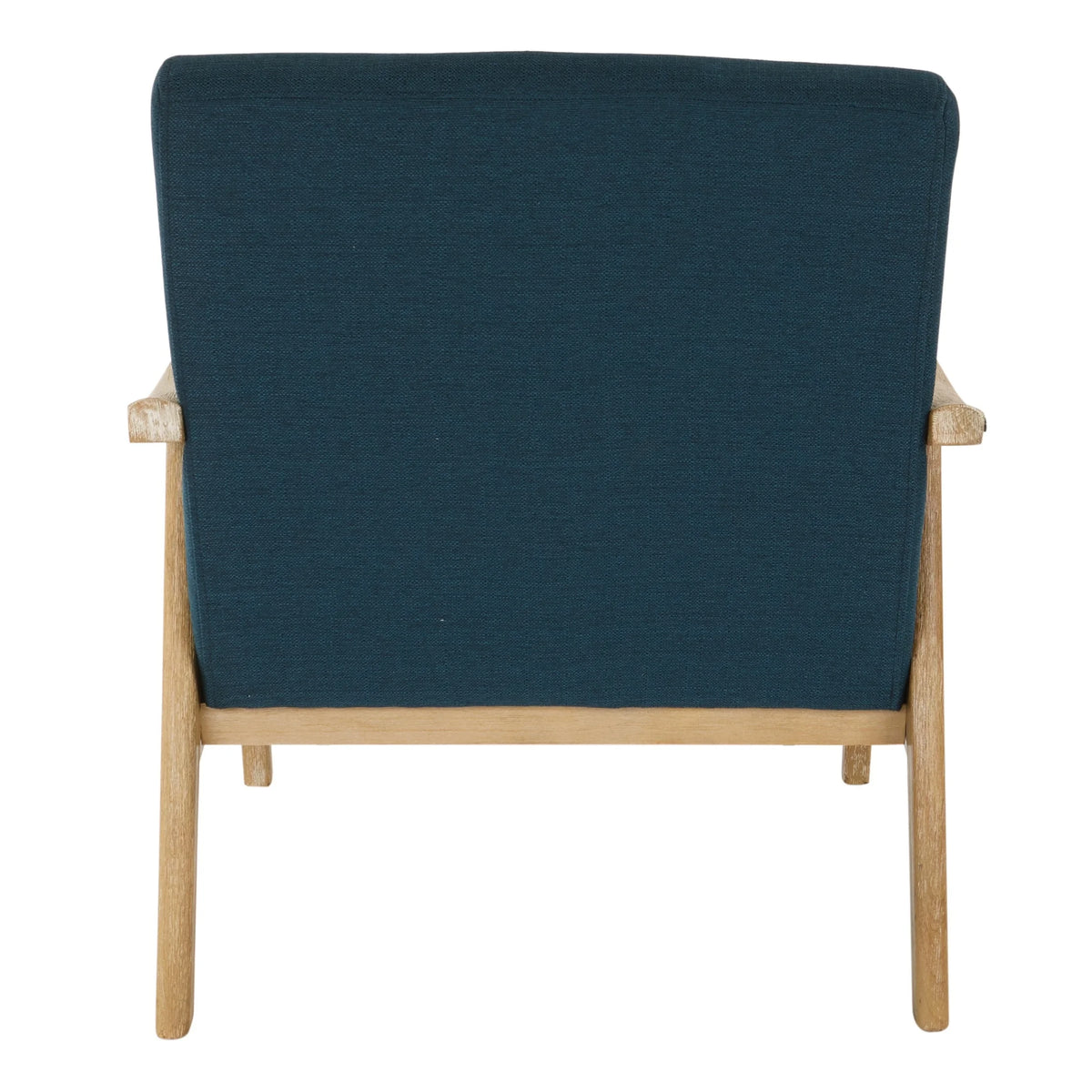 Navy Fabric Armchair N2389