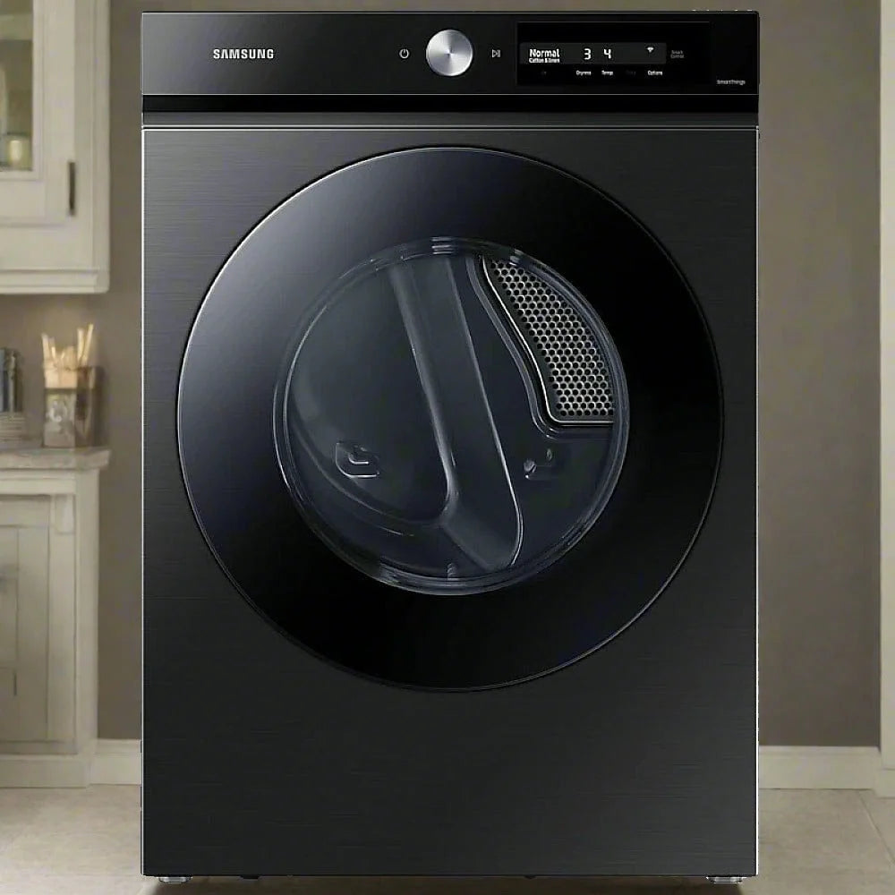 27 In. 7.5 Cu. Ft. Black Stainless Steel Electric Dryer W989