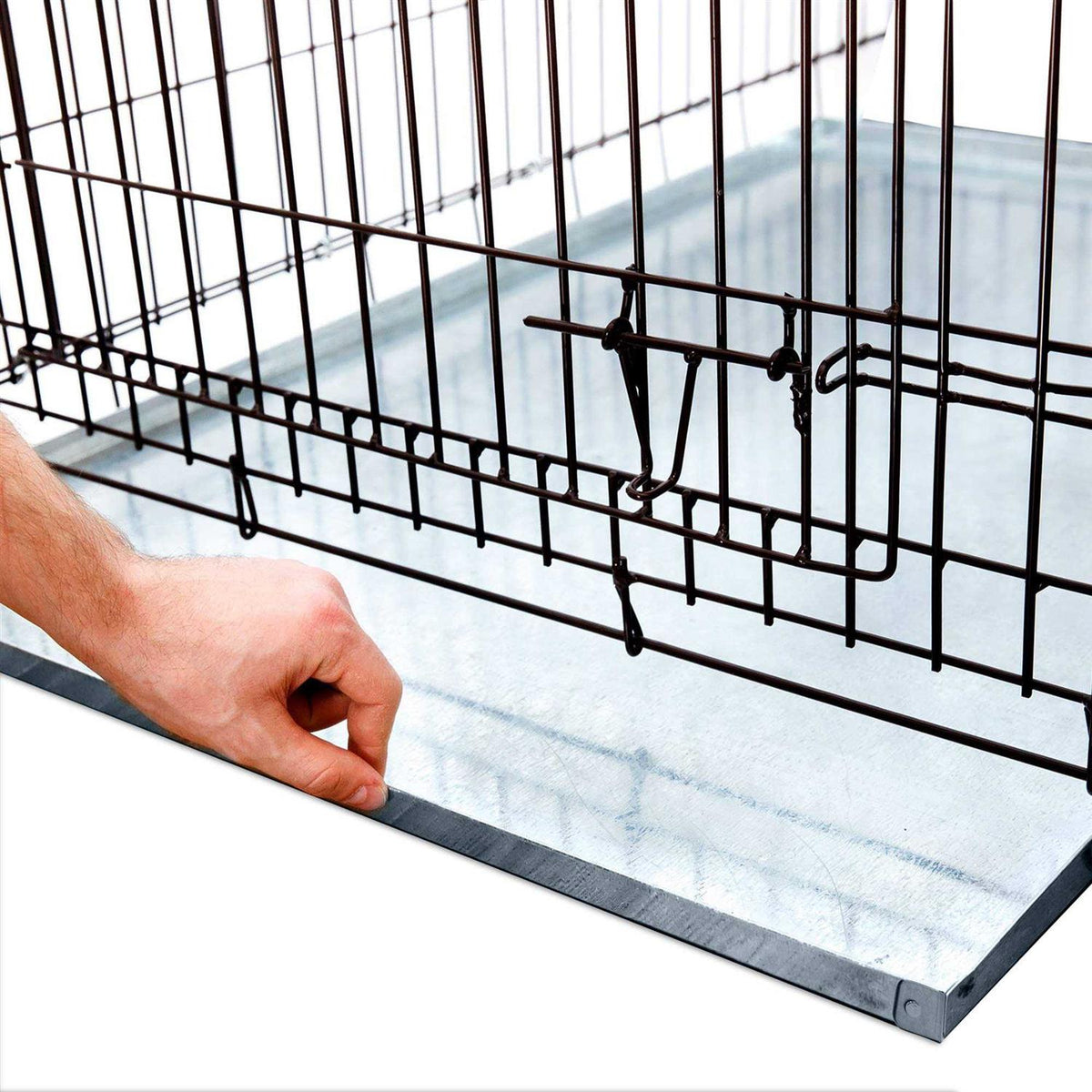 Galvanized Metal Tray F437