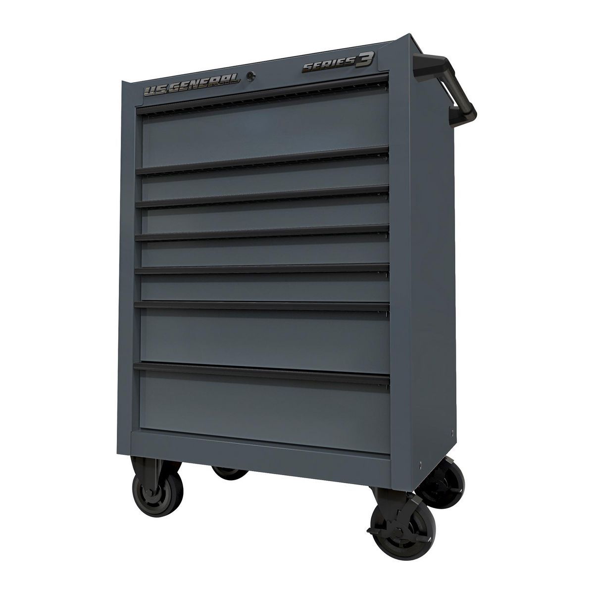 27 in. x 22 in. Black Roll Cab B73899