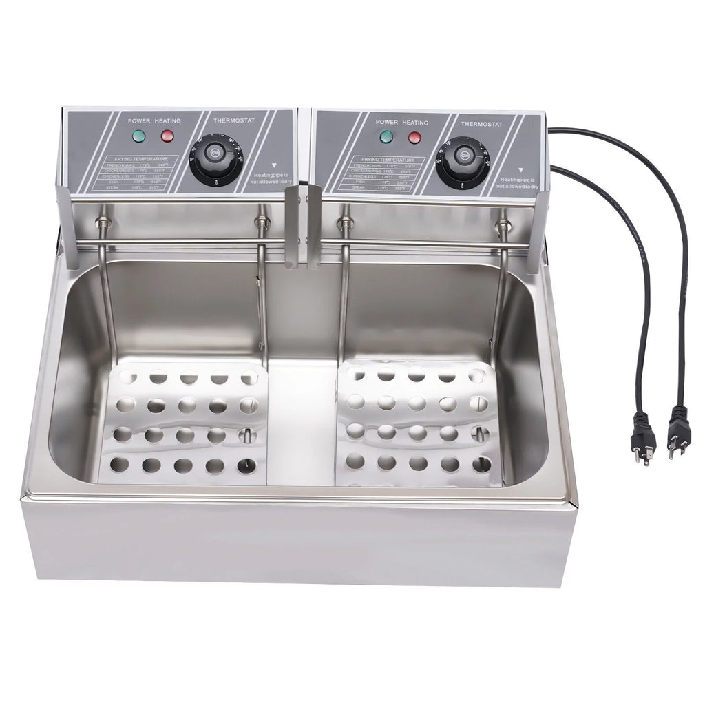 5000W 12L Stainless Steel Electric Deep Fryer Q9931
