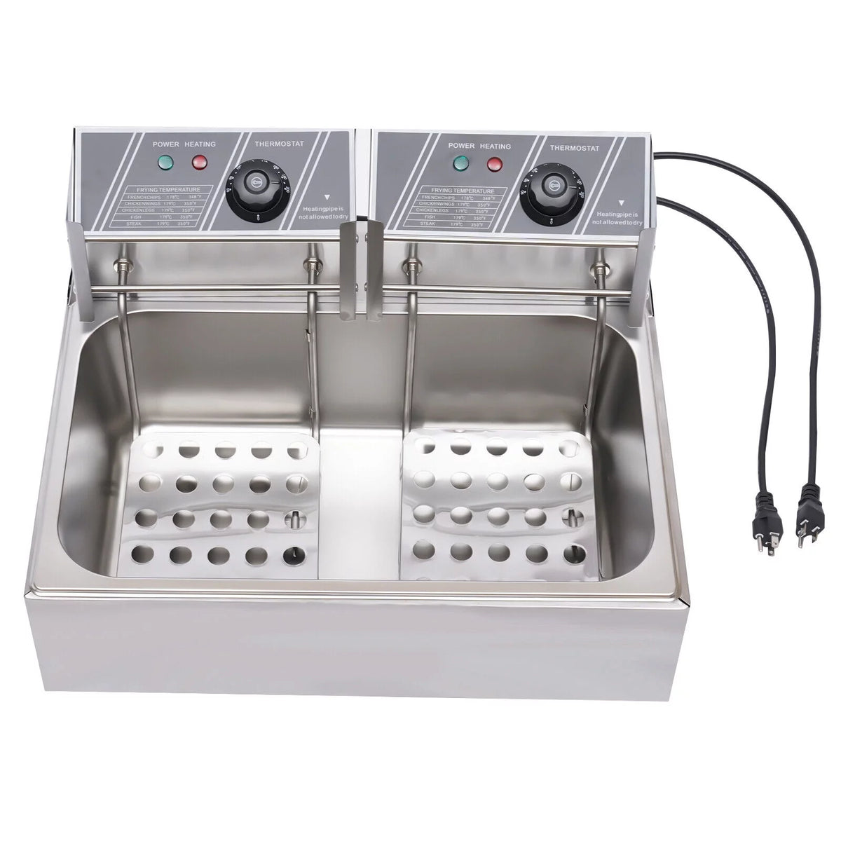 5000W 12L Stainless Steel Electric Deep Fryer Q9931