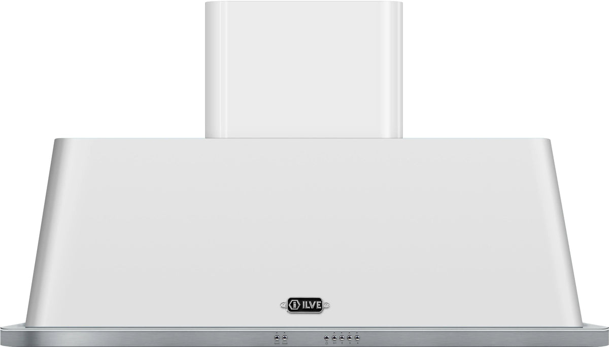 White Wall Mount Range Hood with 600 CFM Blower Q907891