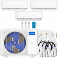 30,000 BTU 3 Zone Ductless Mini Split Air Conditioner and Heat Pump L13513