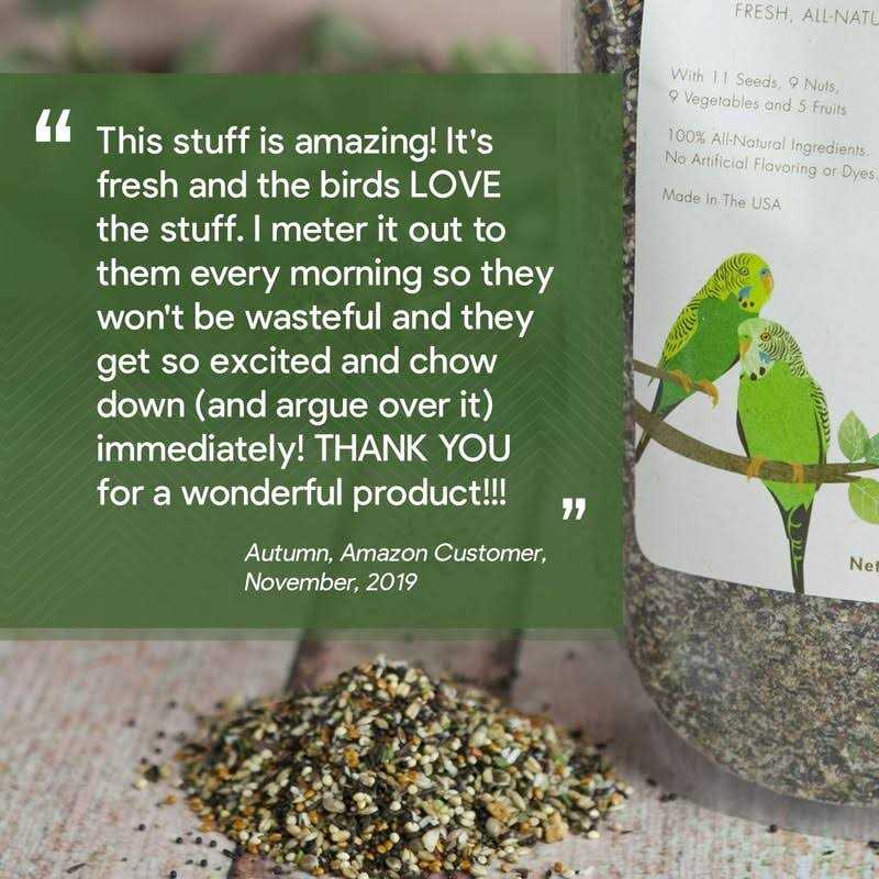 Parakeet Bird Food C83536