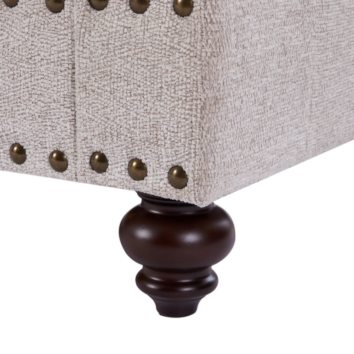 3 Seater Chenille Upholstered Sofa with Pillows O865