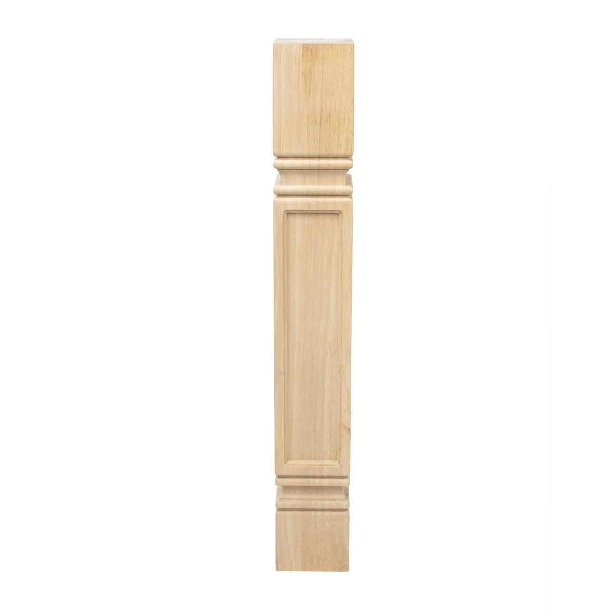 Unfinished Solid Hardwood Kitchen Island Leg O2557