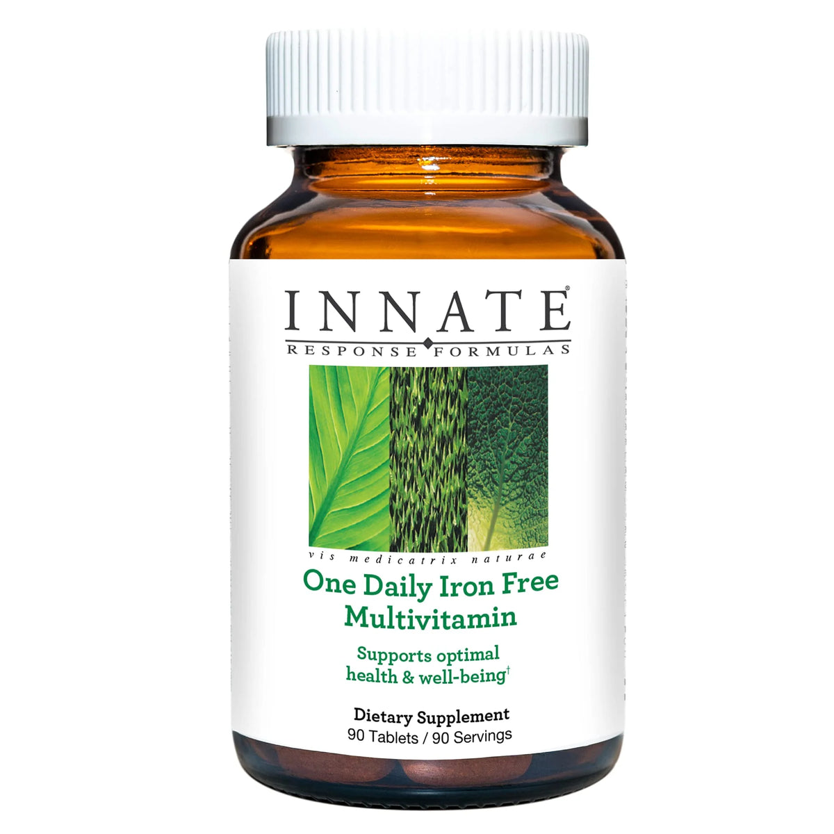 Iron-Free Daily Multivitamin with B Vitamins, Vegetarian, 60 Count W50863
