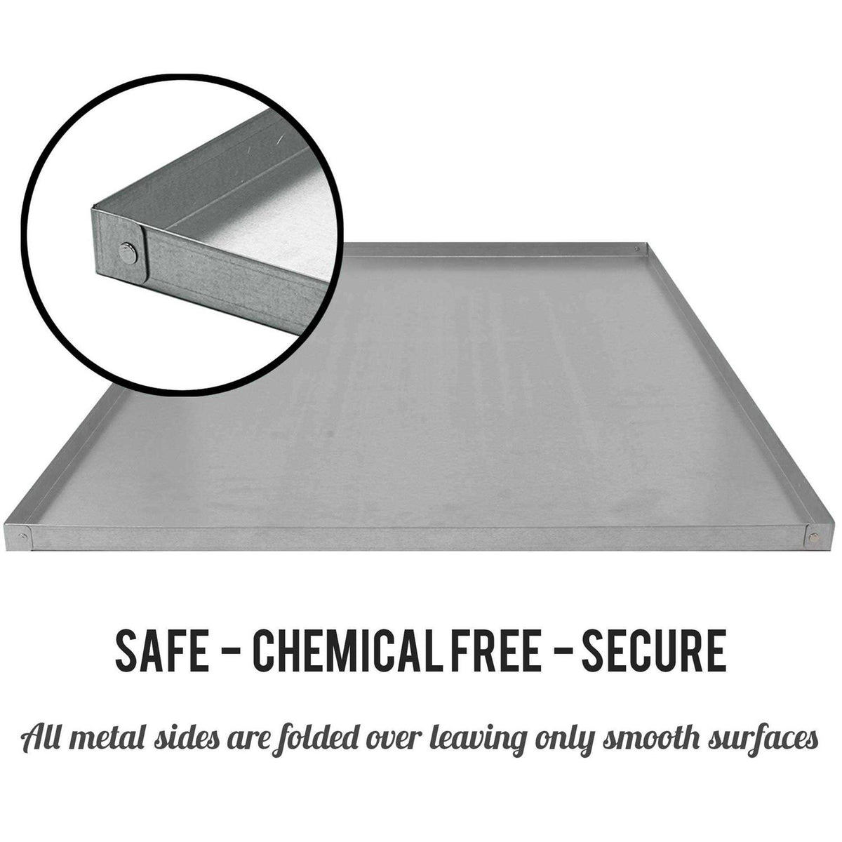 Galvanized Metal Tray F437
