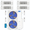 54,000 BTU 4 Zone Ceiling Cassette Ductless Air Conditioner and Heat Pump P4465