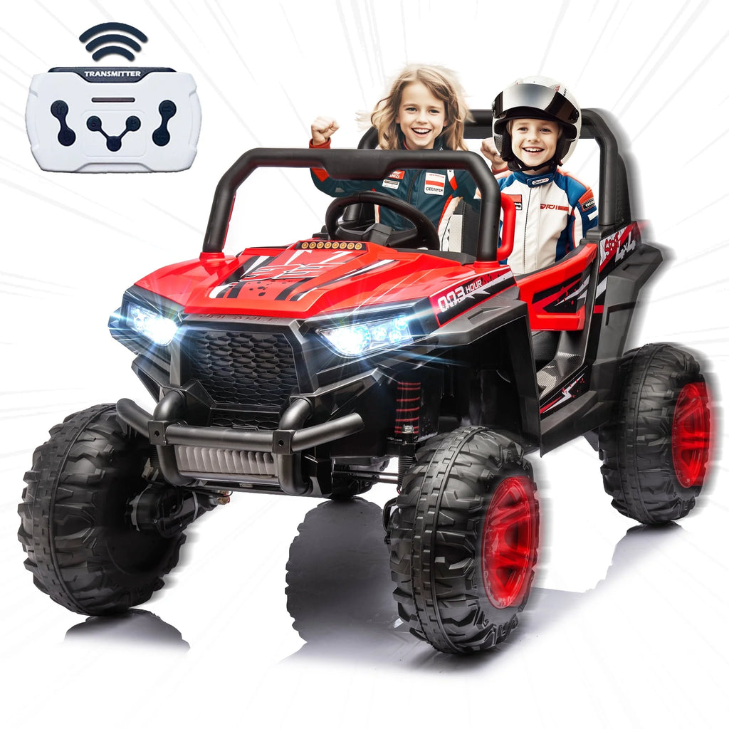 24V 2 Seater 4 Wheel Drive Ride on Truck with Remote Control P231
