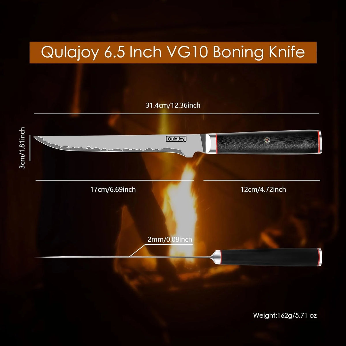 VG10 Boning Knife 6.5 Inch D364